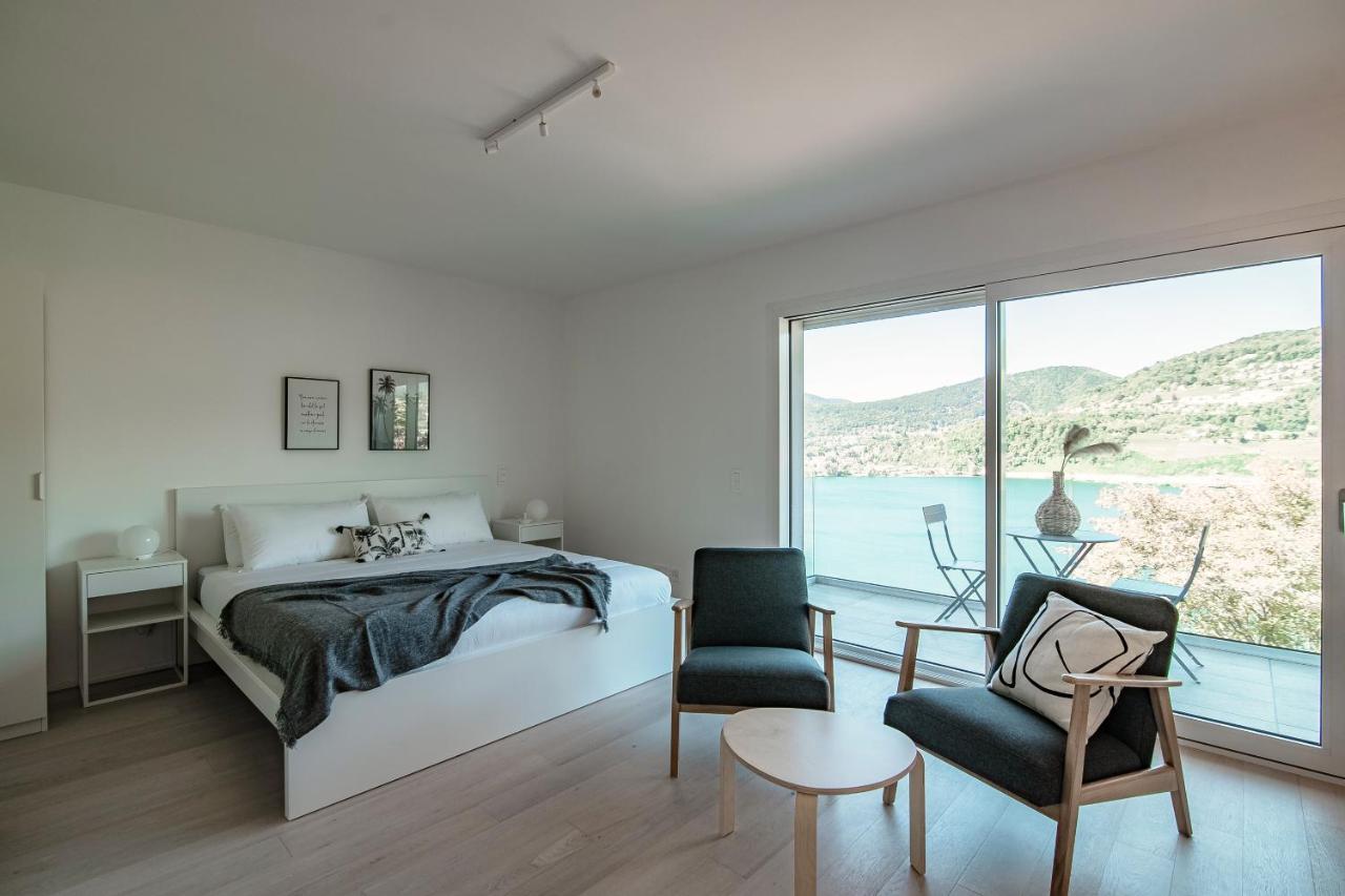 La Palma 1 By Quokka 360 - Modern Panoramic Lake View Flat Montagnola Екстериор снимка